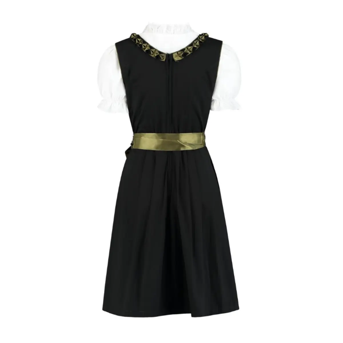 Autentisk sort tyrolerkjole